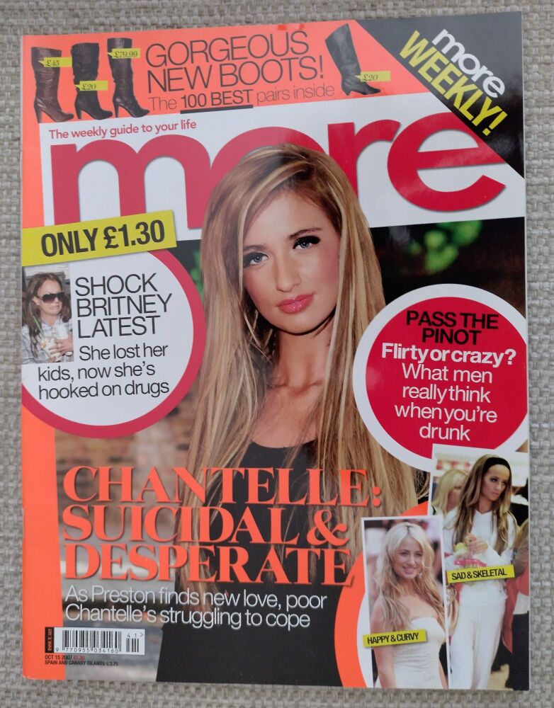 More magazine - Chantelle Houghton cover (15 October 2007)
