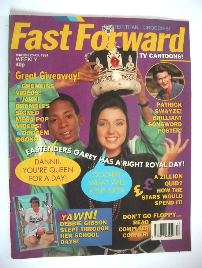 Fast Forward magazine - Dannii Minogue cover (20-26 March 1991)