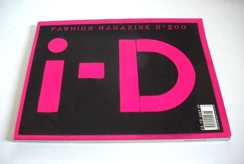 i-D magazine - 20/200/2000 cover (August 2000)