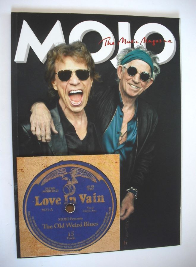 MOJO magazine - Mick Jagger and Keith Richards subscriber cover (December 2023 - Issue 361)