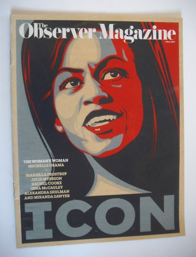 The Observer magazine - Michelle Obama cover (3 May 2009)