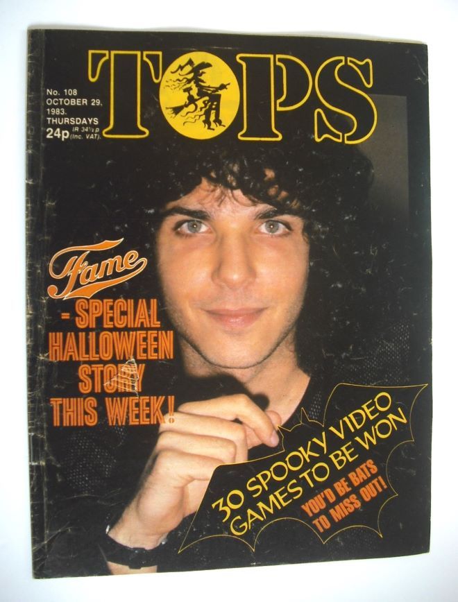 TV Tops magazine - 29 October 1983 - Lee Curreri cover (No. 108)