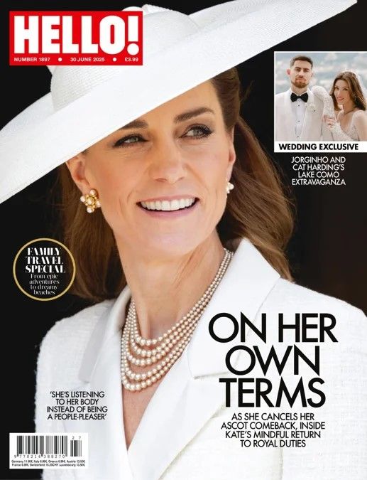 Hello! magazine - Kate Middleton cover (30 June 2025 - Issue 1897)