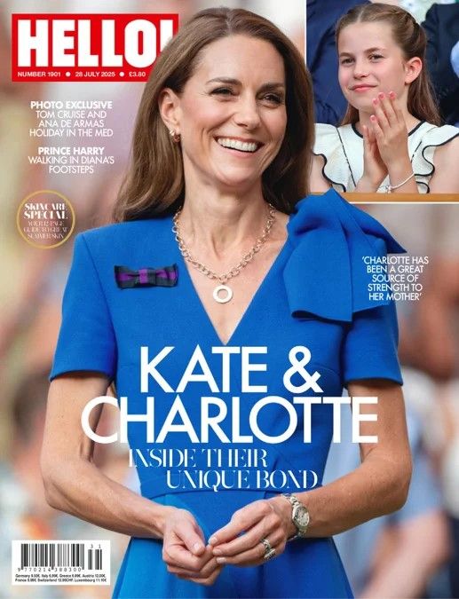 Hello! magazine - Kate Middleton cover (28 July 2025 - Issue 1901)