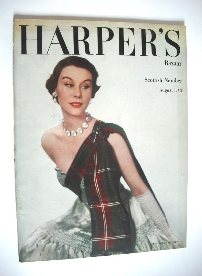 Harper's Bazaar magazine - August 1950