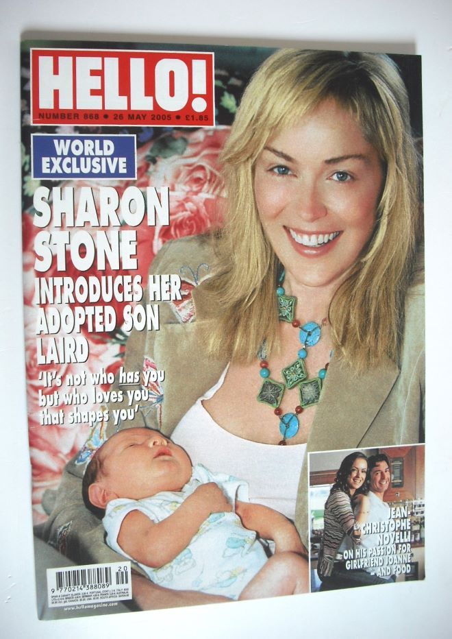 Hello! magazine - Sharon Stone cover (26 May 2005 - Issue 868)