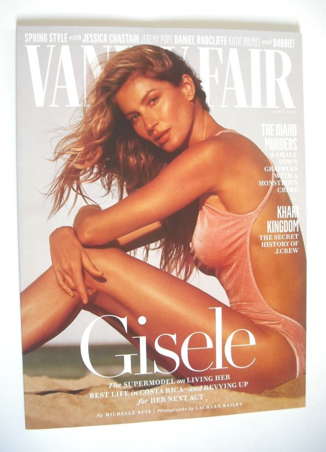 Vanity Fair magazine - Gisele Bundchen cover (April 2023)