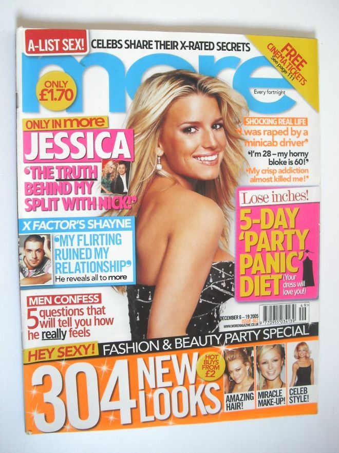 More magazine - Jessica Simpson cover (6-19 December 2005)