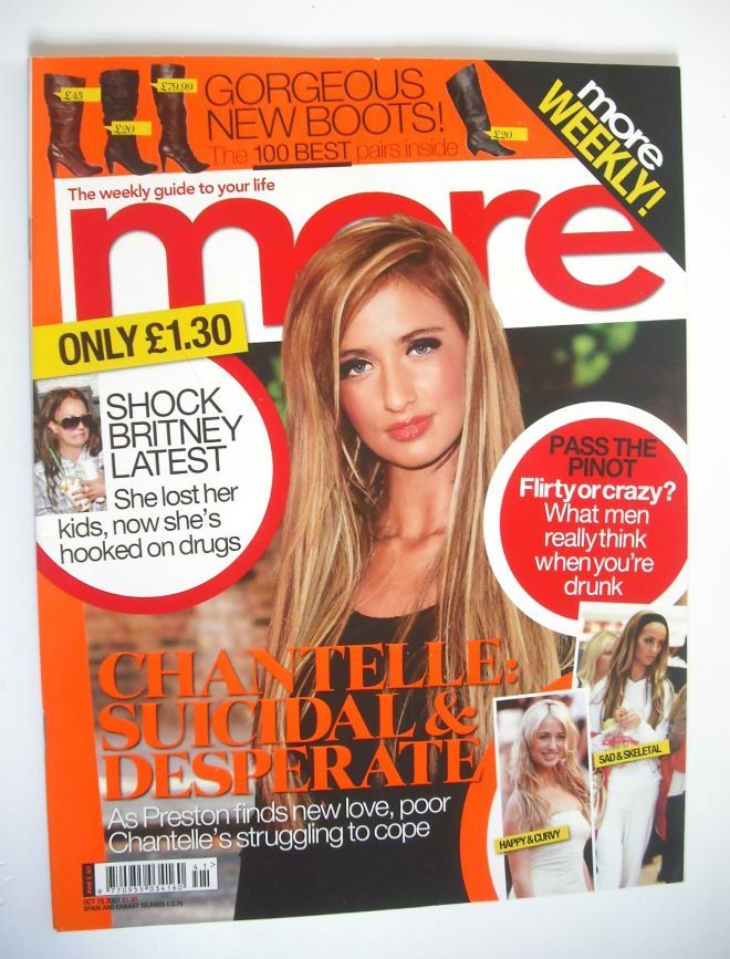 More magazine - Chantelle Houghton cover (15 October 2007)
