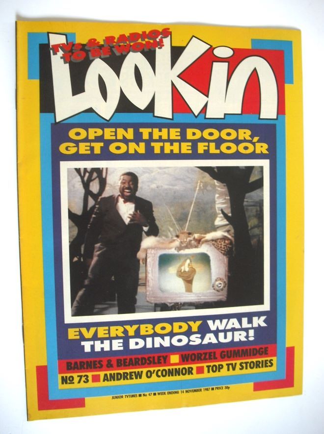 Look In magazine - Harry Bowens cover (14 November 1987)
