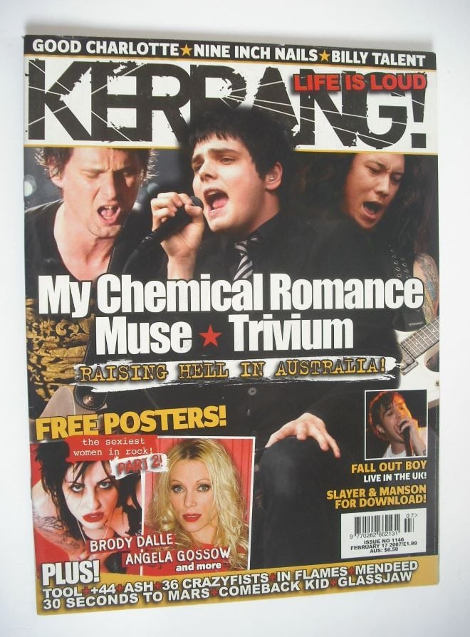 Kerrang magazine (17 February 2007 - Issue 1146)