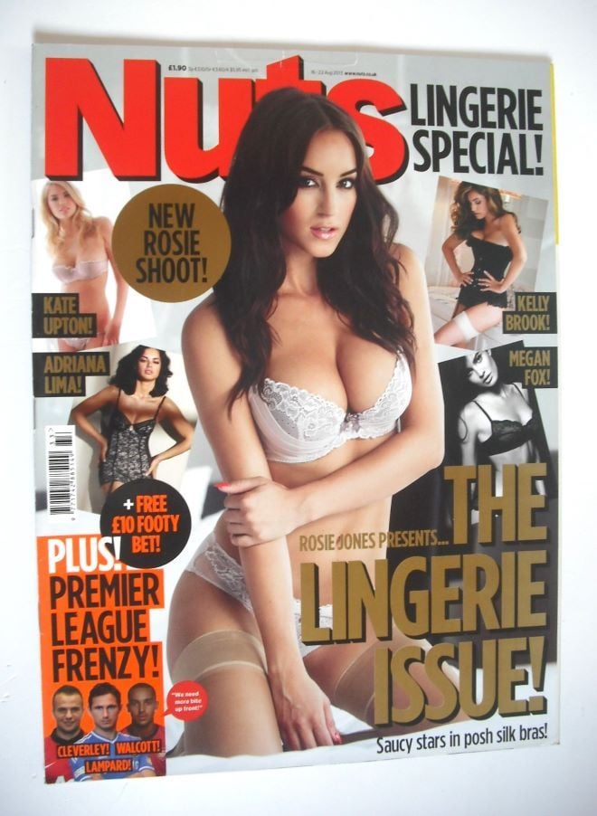Nuts magazine - Rosie Jones cover (16-22 August 2013)