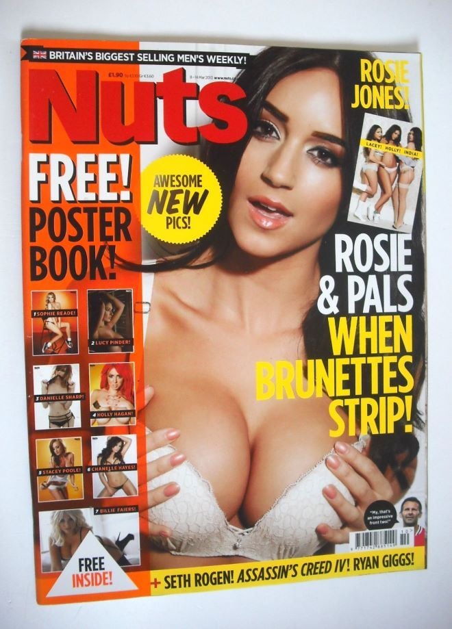 Nuts magazine - Rosie Jones cover (8-14 March 2013)