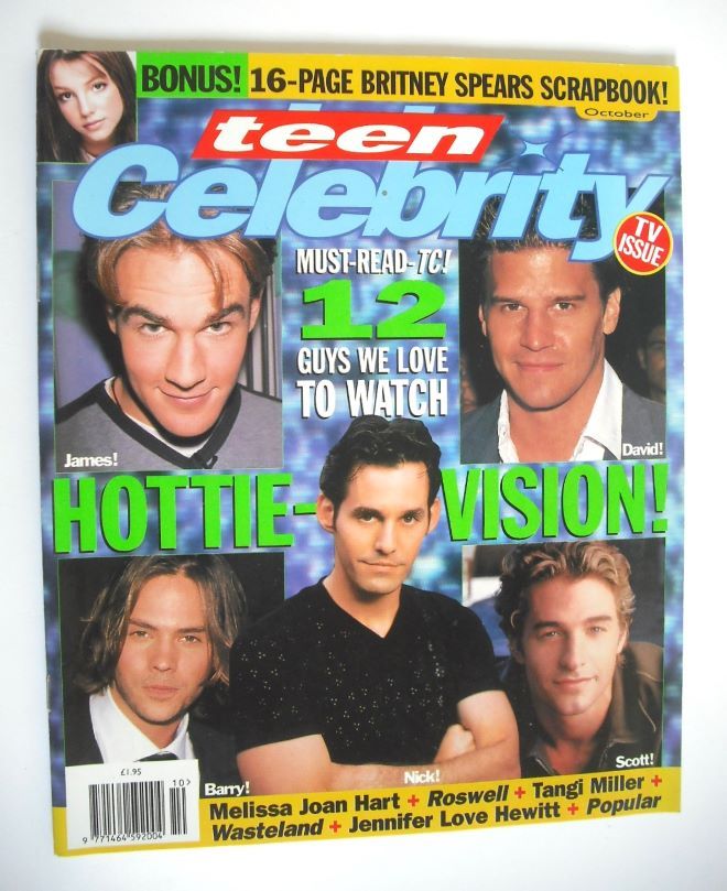 Teen Celebrity magazine - Hottie Vision cover (October 1999)