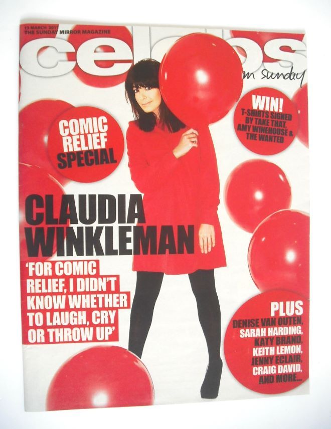 Celebs magazine - Claudia Winkleman cover (13 March 2011)