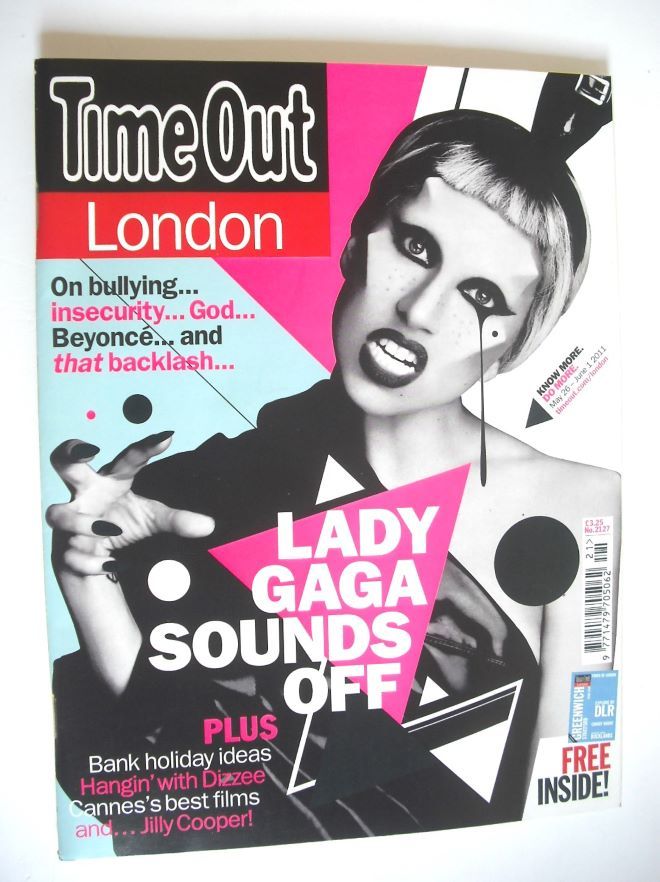 Time Out magazine - Lady Gaga cover (26 May - 1 June 2011)