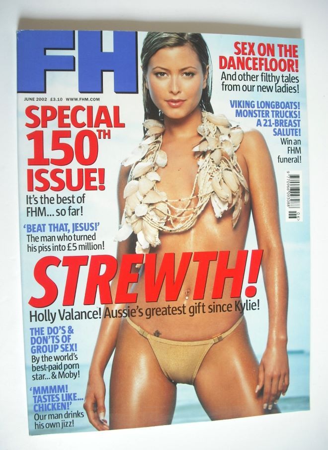 FHM magazine - Holly Valance cover (June 2002)