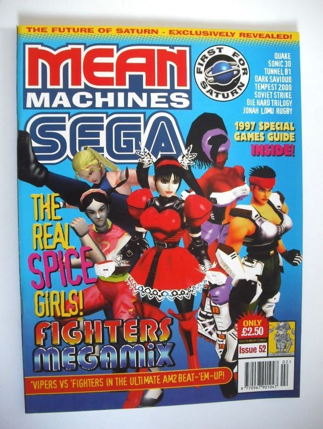 Mean Machines Sega magazine (Issue 52)