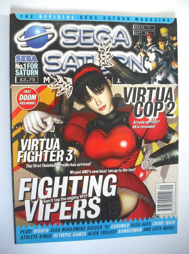 Sega Saturn magazine (September 1996, Issue 11)