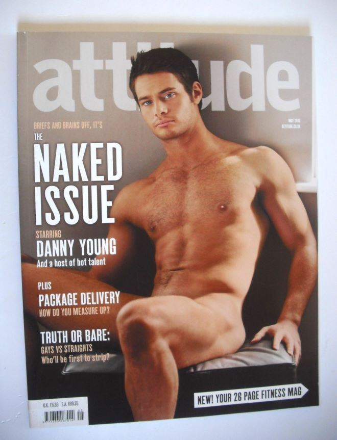 Attitude magazine - Danny Young cover (May 2010)