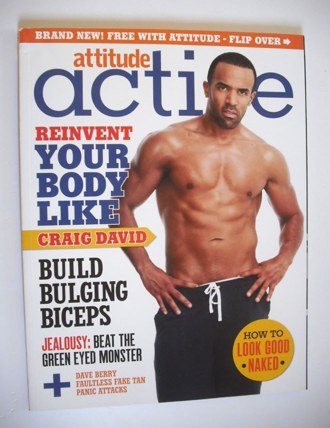 Attitude magazine - Danny Young cover (May 2010)