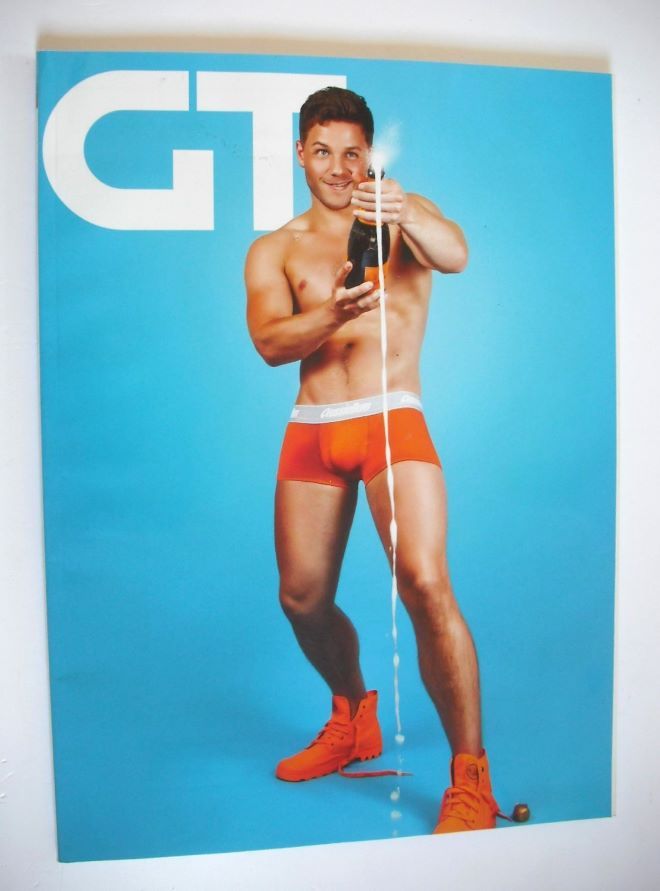 Gay Times magazine - David Ames cover (August 2014, Subscriber's Issue)