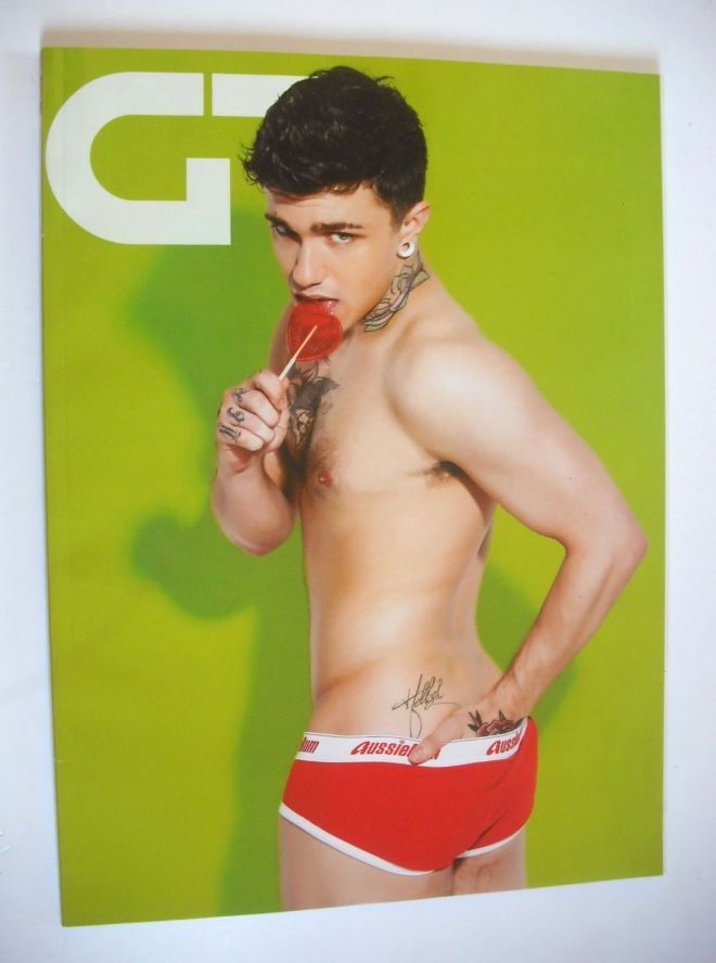 Gay Times magazine - Jake Bass cover (November 2014, Subscriber's Issue)
