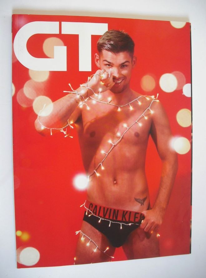 Gay Times magazine - Kieron Richardson cover (December 2014, Subscriber's Issue)