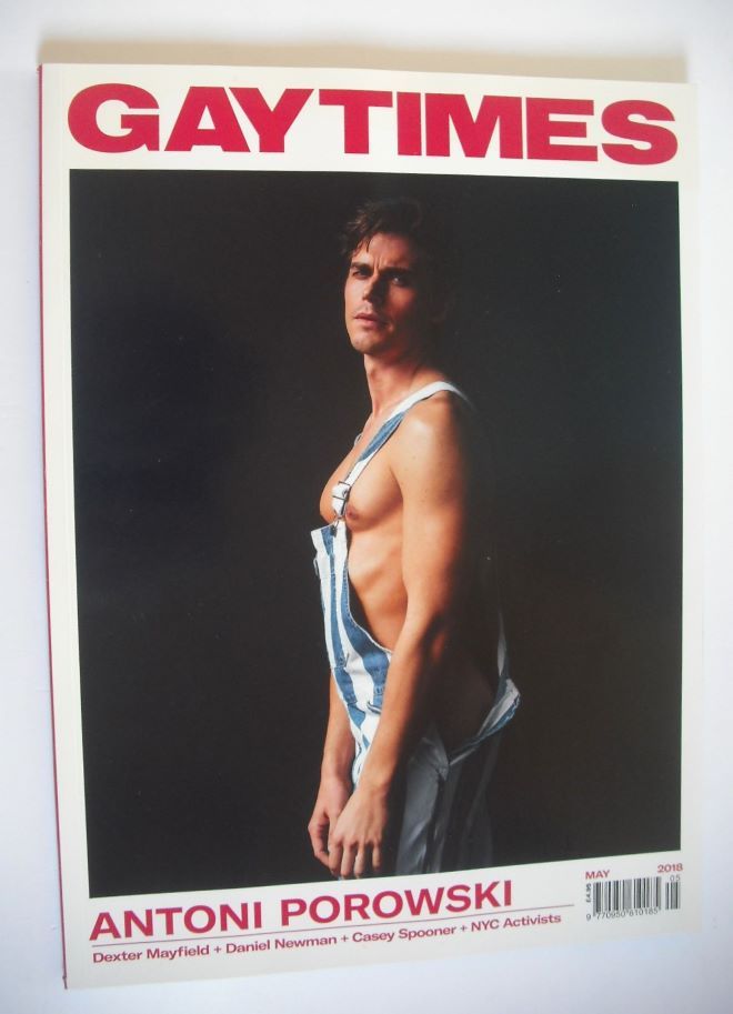 Gay Times magazine - Antoni Porowski cover (May 2018)