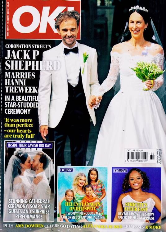 OK! magazine - Jack P. Shepherd and Hanni Treweek cover (11 August 2025 - Issue 1505)