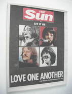 The Sun newspaper - The Beatles cover (1 December 2001)