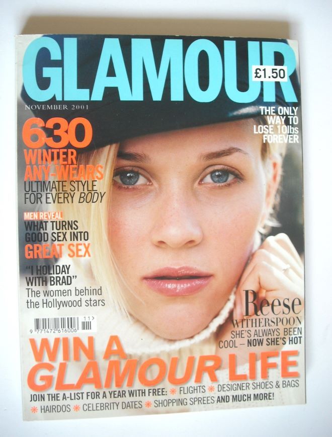 Glamour magazine - Reese Witherspoon cover (November 2001)