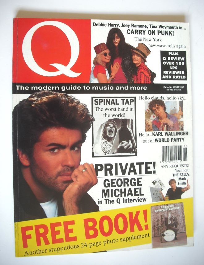 Q magazine - George Michael cover (October 1990)