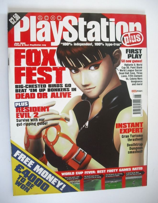PlayStation Plus magazine - June 1998