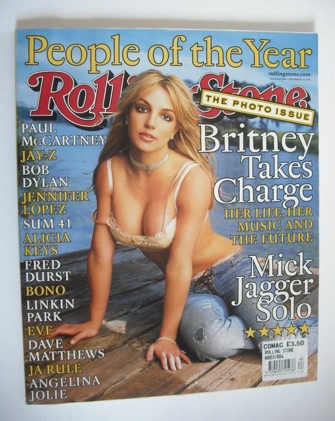 Rolling Stone magazine - Britney Spears cover (6-13 December 2001 - Issue 883/884)