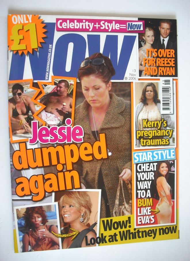 Now magazine - Jessie Wallace cover (13 November 2006)