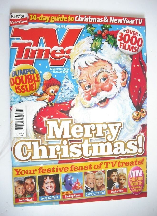 TV Times magazine - Christmas Issue 2007 (22 December 2007 - 4 January 2008)