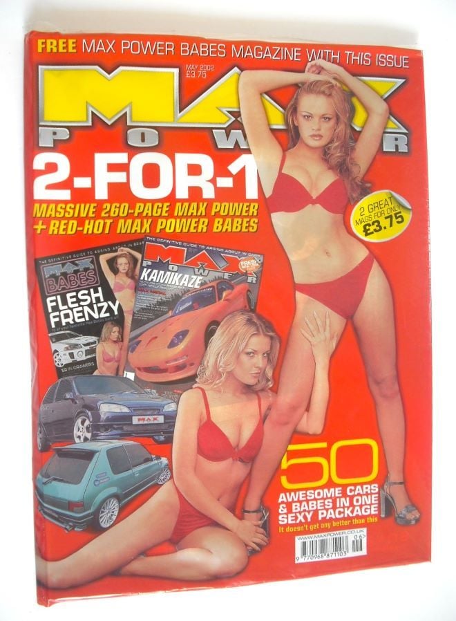 Max Power magazine (plus Max Power Babes supplement) (May 2002)