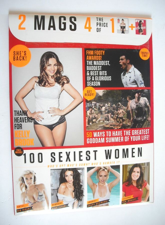FHM 100 Sexiest Women In The World 2013 (magazine and supplement)