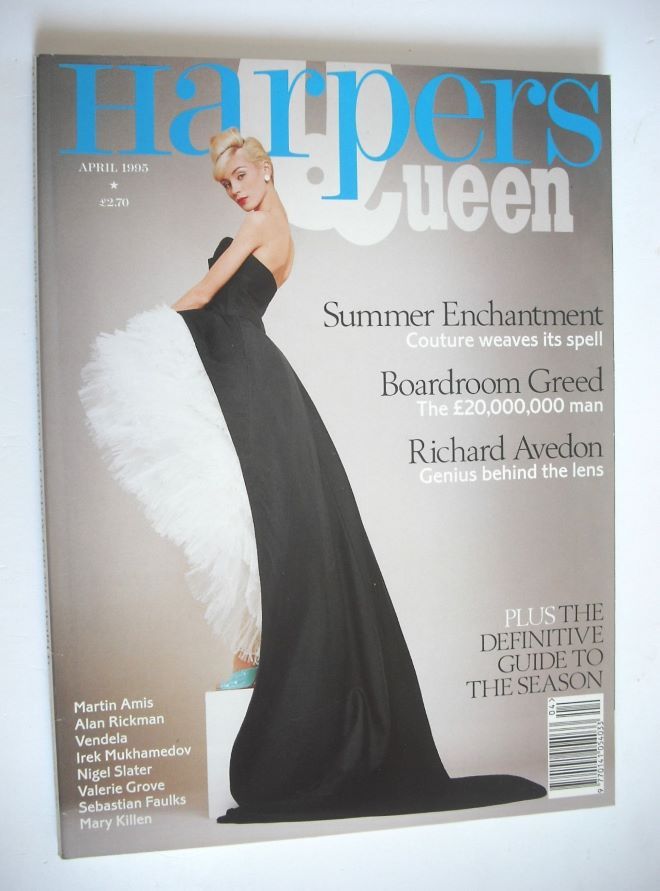 British Harpers & Queen magazine - April 1995