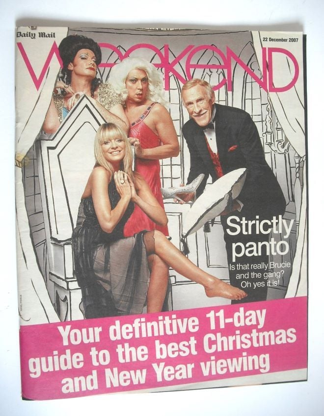 Weekend magazine - Strictly Come Dancing cover (22 December 2007)