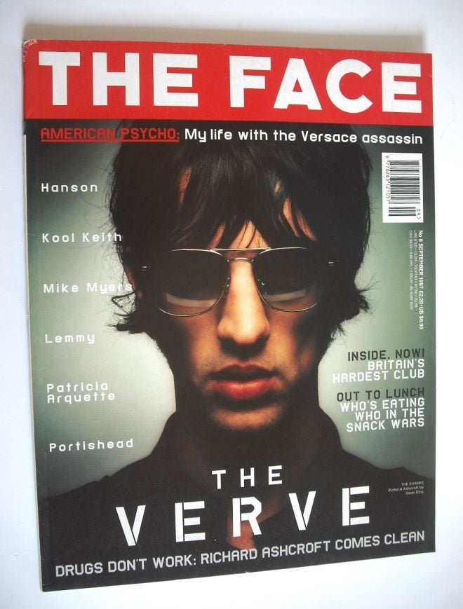 The Face magazine - Richard Ashcroft cover (September 1997 - Volume 3 No. 8)
