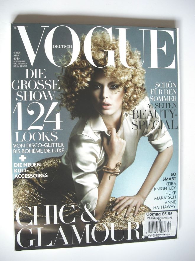 German Vogue magazine - April 2009 - Doutzen Kroes cover