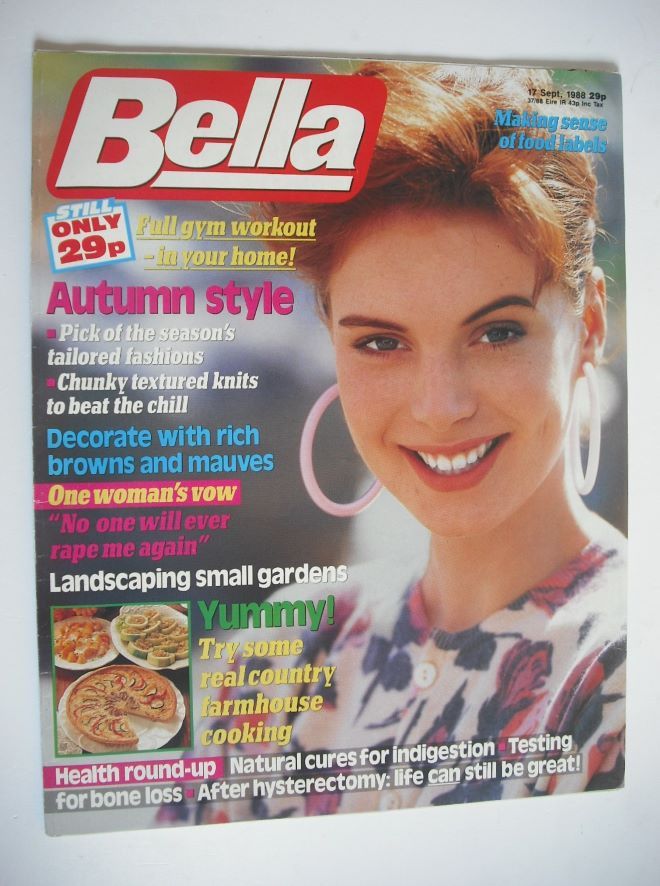 <!--1988-09-17-->Bella magazine - 17 September 1988