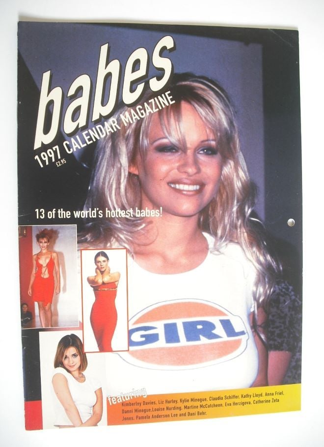 Babes 1997 Calendar magazine - 13 Of The World's Hottest Babes