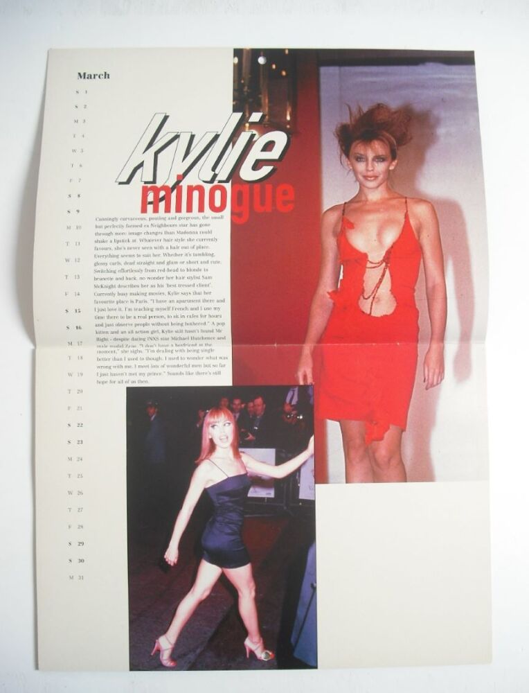 Babes 1997 Calendar magazine - 13 Of The World's Hottest Babes