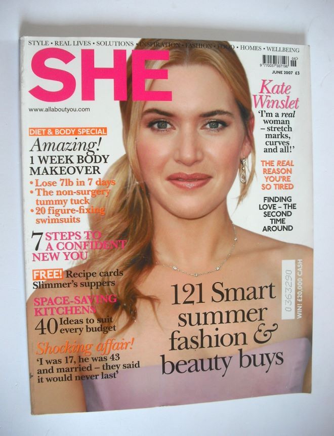 She magazine (June 2007 - Kate Winslet cover)