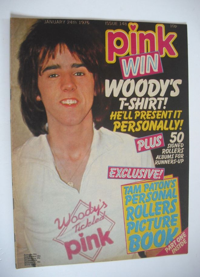 Pink magazine - 24 January 1976 - Stuart Wood cover