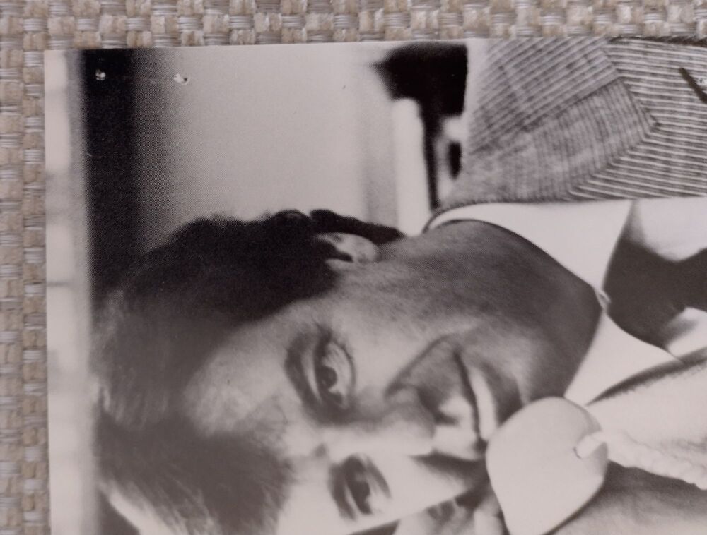 Russell Harty autograph (hand-signed photograph)