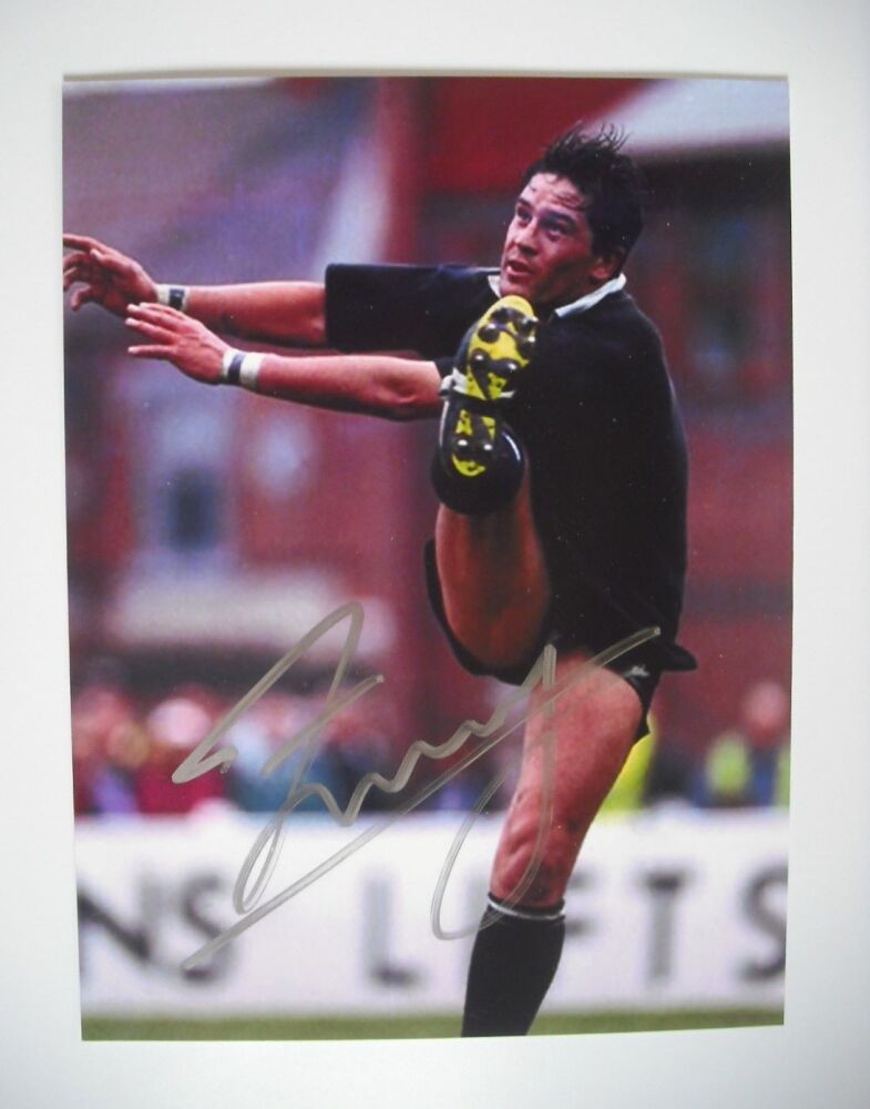 Zinzan Brooke autograph (hand-signed photograph)